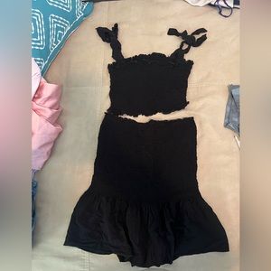 Black 2 Piece Set : Amazon only worn once